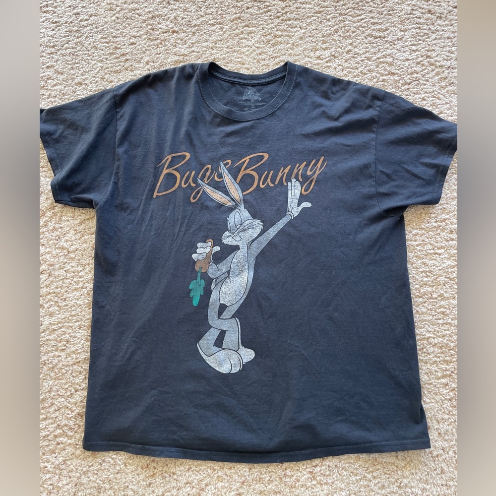 This is an oversized graphic T from Brandy Melville!